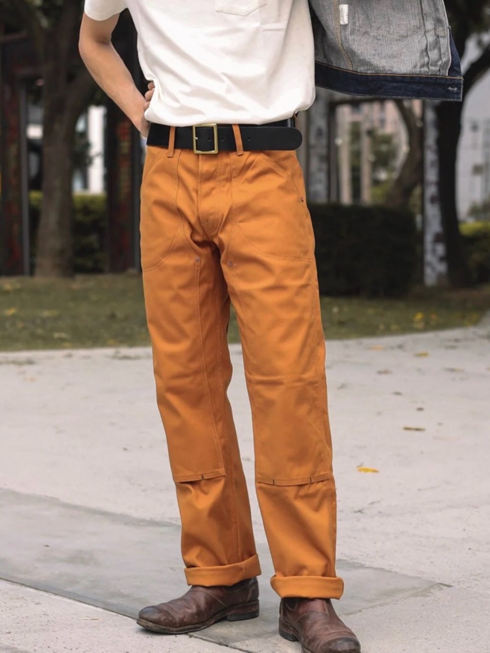 INDIGOFERA Wendell Pants Wabang
Canvas Brown size 30/34